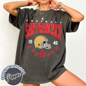San Francisco Football Classic-Inspired Comfort Colors T Shirt 166